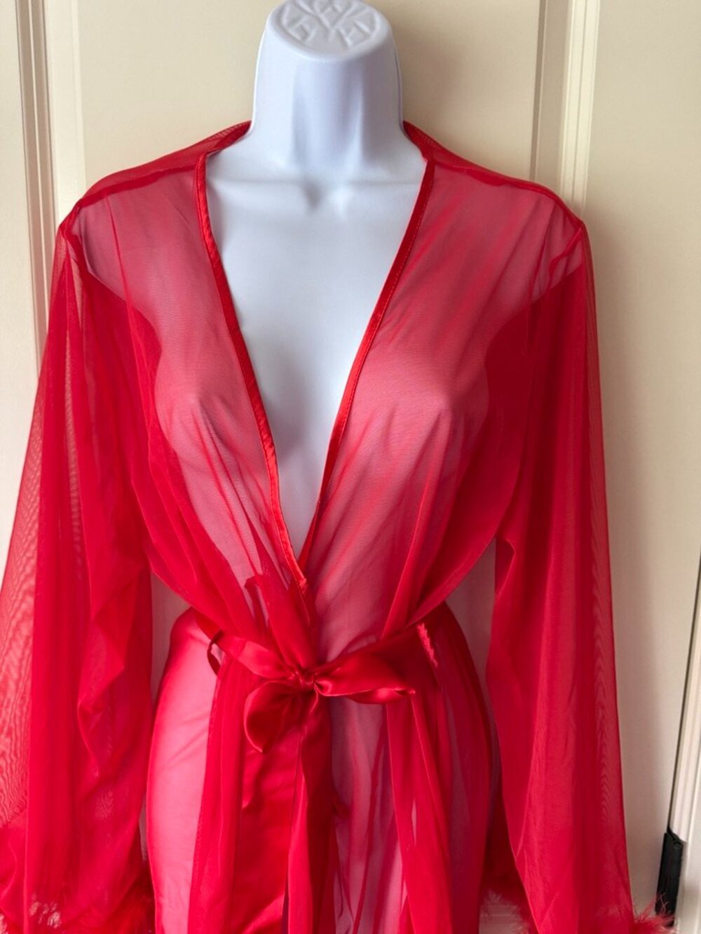 Boudoir Mini Robe size XL - Picture 2 of 4